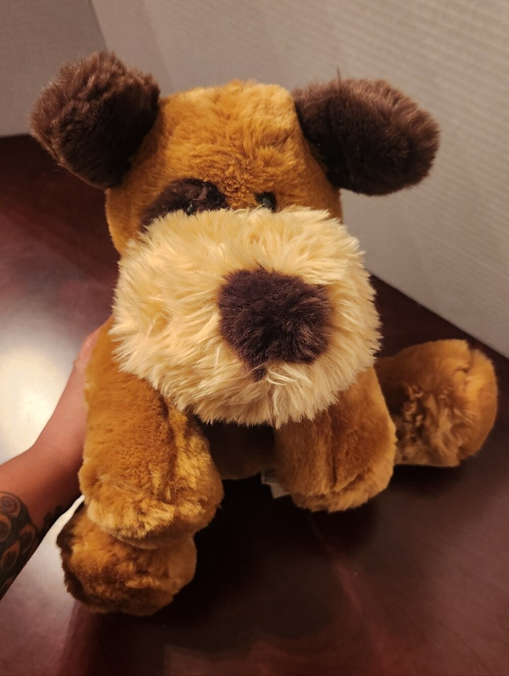 Dan Dee Collector's Choice Brown And Tan Plush Dog